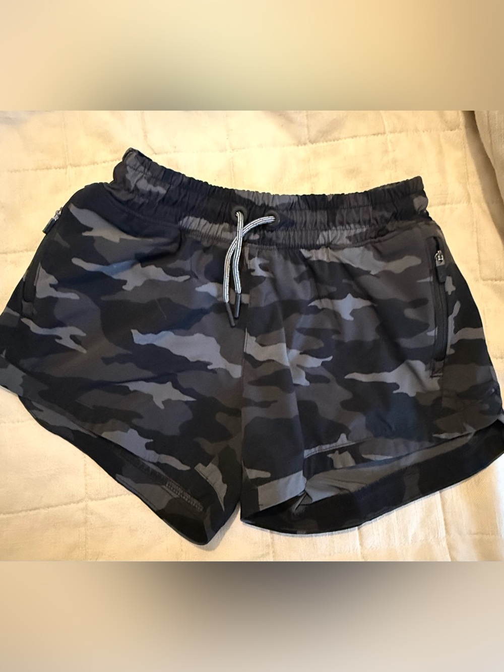 Athleta Girl All Play Short in Black Camo